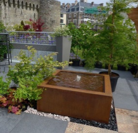 Corten Water Feature